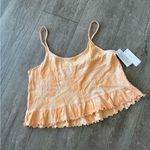 American Eagle  relaxed cami orange tank crop 💐 Photo 7