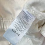 We The Free Free People Marci Jumpsuit Size Large Optic White Cotton Denim Photo 13