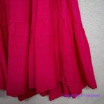 Anthropologie New! Let Me Be Cutout Tiered Dress in Magenta, women size XS Photo 8