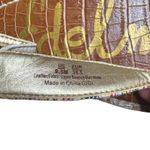 Sam Edelman  Shoes Womens Size 9.5 Brown Gigi‎ Sandal Leather Strappy Flat Summer Photo 4