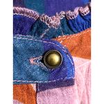 FatFace Evenlyn Abstract Button Blouse Womens L Boho Hippie Art To Wear Artsy Photo 8