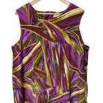 R&K Originals Vintage Sleeveless Midi Dress Purple Size 22W Photo 2