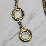 Rhinestone Heart Charm Toggle Gold Chain Belt Large (L/XL) Y2K Statement ✨ Photo 2