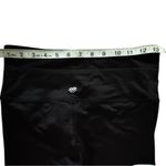 Forever 21   Athletic Sporty Black Leggings with Pink Accent Drawstring Sz M Photo 5