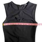 Wilfred Free  Aritzia Black Mesh Sleeveless Dress Photo 7