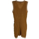 Derek Heart  tan argyle sleeveless sweater dress preppy lightweight neutral fall Photo 1