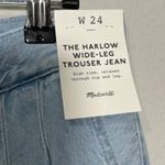 Madewell NEW  The Harlow Wide-Leg Jean Airy Denim Edition Sz 24 Small Minimalist Photo 7