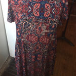 LuLaRoe  paisley Fall colored Carly hi-low dress Photo 0