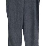 J.Jill  Love Linen Chambray Blue Linen Pull on Pants Women’s S  Photo 0