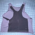 Athleta  Purple Conscious Crop Bra‎ size M Breathable Active Photo 1