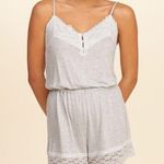 Hollister NWT Lace Trim Sleep Romper Dress SZ-M Photo 0