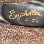 Seychelles  Womens Distressed Taupe Genuine Leather Riding Boots Low Heel Size 6 Photo 6