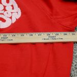 J.Crew Cozy Season Graphic Sweatshirt Red Raglan Sleeve Women's Size S Photo 5