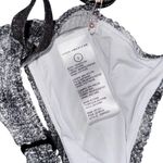 Good American NWT Always Fits Twist Bikini Top Gray Tie Dye Size 0 / XS GSW0522 Photo 4