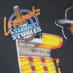 Vintage 90s Mark Chesnutt Longnecks & Short Stories Shirt Black Size M Photo 4