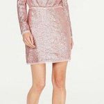 Rachel Zoe Cadence Long Sleeve Sequin Open Back Sequin Dress Photo 0