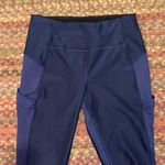 Lululemon  NAVY BLUE BRUSHED WARM RUNNING LEGGINGS Photo 0