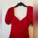 B Darlin Puff Sleeve Sweetheart Neck Line Bow Dress Photo 3