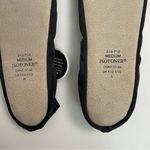 Isotoner  Slippers Flat Slip Resistant Stretch Padded Bow Satin Black Medium Photo 6