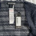 Pretty Little Thing Navy Crochet Beachwear Shrug size 0 NWT Photo 2