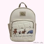 Primark NWT  Cream Winnie the Pooh Character Backpack Photo 1