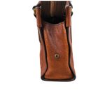 Fossil  Claire Cow Leather Mini Satchel Bag Brown Classic Office Preppy Timeless Photo 8