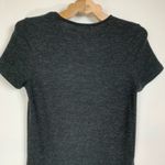 Soft Gray Curved Hem Sweater Dress XS Photo 7