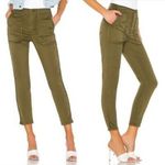 Joie  Andira Army Green Patch Pocket Slim Utility High Rise Jeans Women’s Size 26 Photo 1