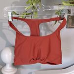 No Boundaries Bikini Top Razorback Rust Swimsuit Womens Small Photo 1