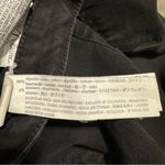 ZARA  Black Basic Z1975 Denim Skinny Jeans Sz 10 with Gypsy Bohemian Details Photo 8