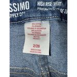 Mossimo Women’s Shorts Blue Denim High Rise Cut Off Crochet Distressed Size 2/26 Photo 6