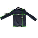 Rag and Bone  Ribbed Open Back Wool Sweater Small Black Minimalist Quiet Luxury Photo 9