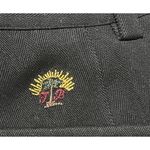 Tommy Bahama New Women's Shorts Silk Black Size 6 Pleated 6" Inseam Photo 2