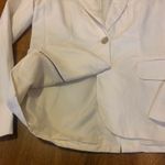J.Crew  Ivory / Cream Blazer Size 2  Jacket 2 Button Photo 2