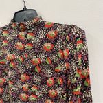 ByTimo | Floral Print Mini Long Sleeve DressSize Small Black Photo 9