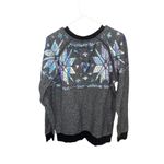 Victoria's Secret PINK  Sequin Snowflake Sweater Photo 2