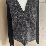 Michael Kors Womens Michael by Mixed Media Faux Wrap Top - Sz L Fall outfits Photo 0