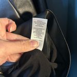 Talbots NWOT Women's Black Faux Leather Jacket | Size 14 Photo 4