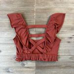 Anthropologie NWT Cross-Back Ballet Crop Top Photo 4