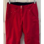 Obermeyer Red Ladies ski snowboard pants Winter Wear style 15110 size 8 Photo 13