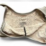 Free People  Movement Gray Printed Laser Detail Sports Bra Top | XS/S Photo 2