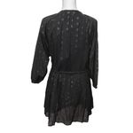 Revolve Karina Grimaldi Irna Dot Mini Dress Black Polka Dot Women’s Size Large Photo 4