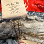 OUTLAW DENIM High Rise Straight Leg Light Wash Denim Jeans Size 3 Vintage Y2K Blue Photo 4