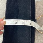 Carolina Herrera Good Girl Black Velvet Bag with Gold Hoop Handle Photo 8