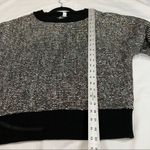 Bar III Metallic Rainbow Knit Top. Photo 4