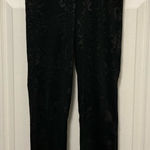 Nike  Pro Black Calligraphy Floral Leggings Photo 0