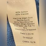 Talbots  Blue Women's 3/4 Sleeve Sweater Top Size M Photo 7