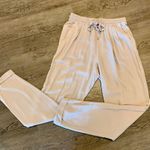 Love Tree Los Angeles Beige Drawstring Linen Pants Photo 5