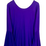 Eurotard Princess Seam Praise Worship Dance Dress 3X Bell Sleeves #13814 Purple Photo 5