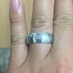 Silver Pittsburgh Steelers Arc Ring Photo 3